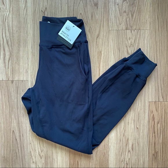 SOLD! SENITA - Studio Skin Joggers in Black - XS - Picture 1 of 4